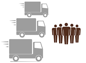 5 poli logistici