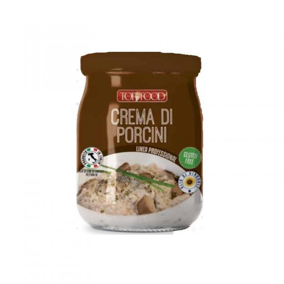 TOP-FOOD-CREMA-PORCINI-VASO-520-GR