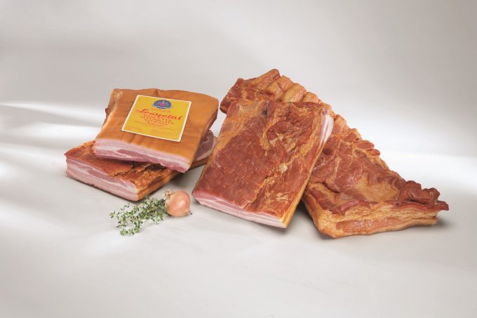 PANCETTA AFFUMICATA COTTA BACON 100% affumicatura naturale (Media)